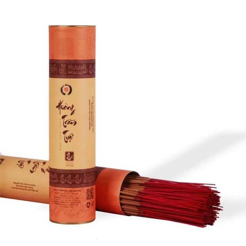 Hộp Hương - Ống Hương - Ống Giấy Đựng Hương Nhang Cao Cấp
